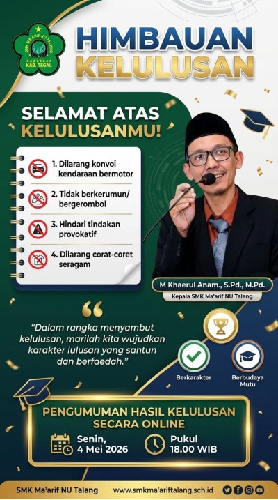 PENGUMUMAN ONLINE